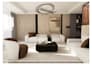3d interior with realistic rendering for home or office